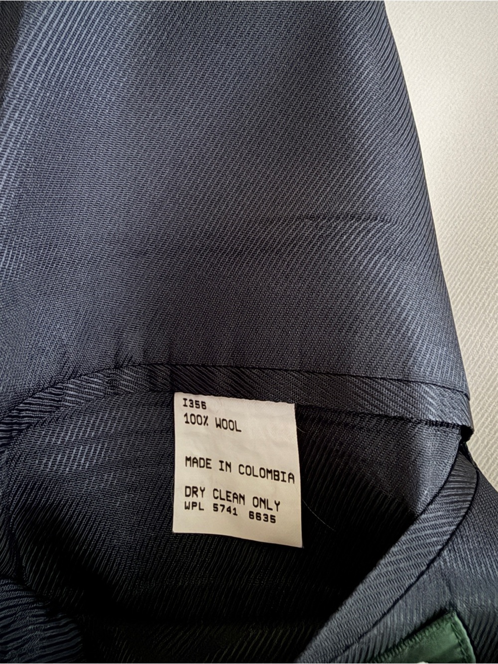 Oscar de la Renta Suit Jacket Blazer Sports Coat Vintage 100% Wool Men’s 46R - Picture 5 of 7